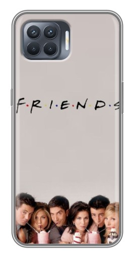 Чехол с картинкой "Друзья первый сезон" для OPPO Reno 4 Lite