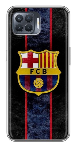 Силиконовый чехол с изображением "FCB" для OPPO Reno 4 Lite