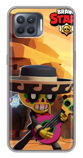 Чехол с картинкой "Гитарист Poco" для OPPO Reno 4 Lite