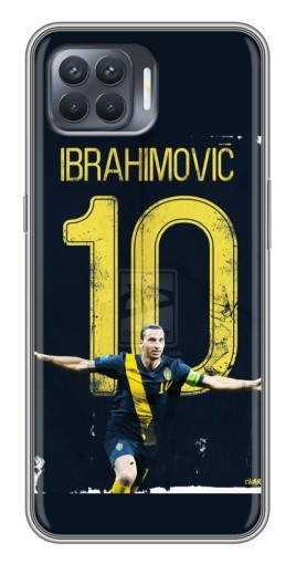 Чехол с печатью "Ибрагимович 10" для OPPO Reno 4 Lite