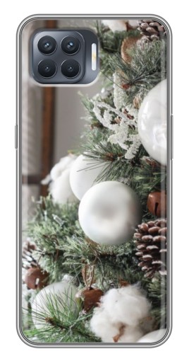 Чехол с картинкой "Игрушки на елке" для OPPO Reno 4 Lite
