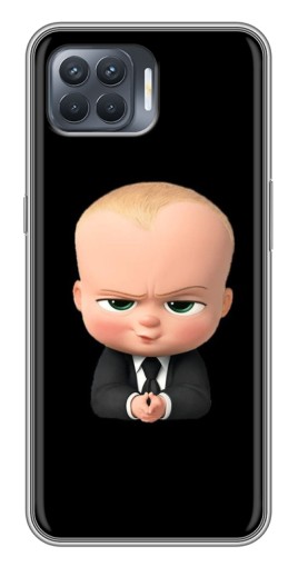 Чехол с печатью "Хитрый Босс" для OPPO Reno 4 Lite