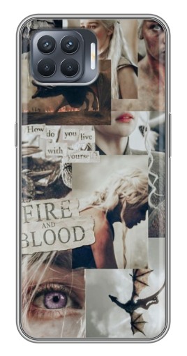 Чехол с печатью "Коллаж Дейнерис" для OPPO Reno 4 Lite