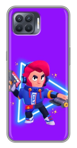 Чехол с принтом "Кольт в наушниках" для OPPO Reno 4 Lite