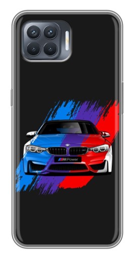 Чехол с картинкой "Красочный BMW" для OPPO Reno 4 Lite