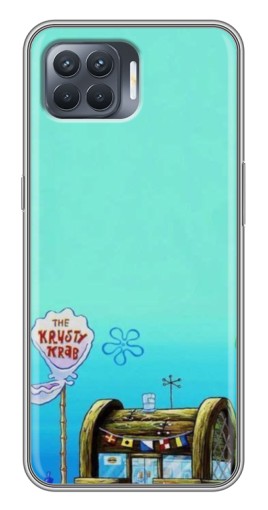 Чехол с принтом "Krusty Krab" для OPPO Reno 4 Lite