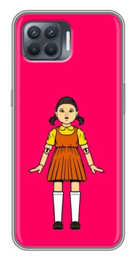 Чехол с печатью "Кукла" для OPPO Reno 4 Lite