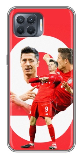 Чехол с принтом "Левандовски" для OPPO Reno 4 Lite