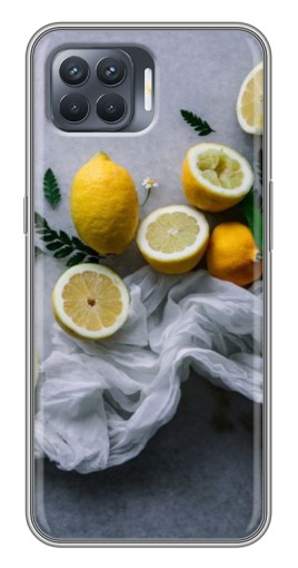 Чехол с картинкой "Лимонное настроение" для OPPO Reno 4 Lite