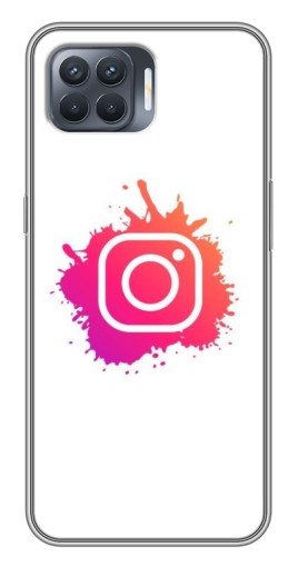 Чехол с принтом "Логотип Инсты" для OPPO Reno 4 Lite