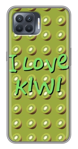 Чехол с печатью "Love Kiwi" для OPPO Reno 4 Lite