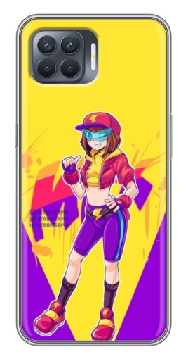 Чехол с картинкой "Макс Бравл Старс" для OPPO Reno 4 Lite