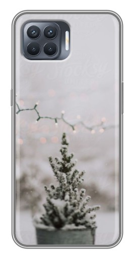 Силиконовый чехол с изображением "Маленькая елка" для OPPO Reno 4 Lite