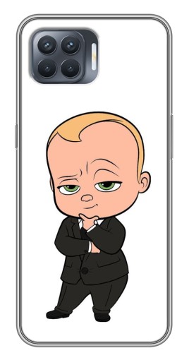 Чехол с печатью "Маленький Босс" для OPPO Reno 4 Lite