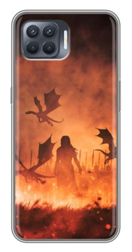 Чехол с печатью "Мать драконов" для OPPO Reno 4 Lite