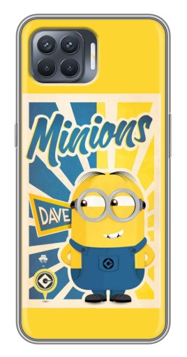 Чехол с печатью "Minions" для OPPO Reno 4 Lite