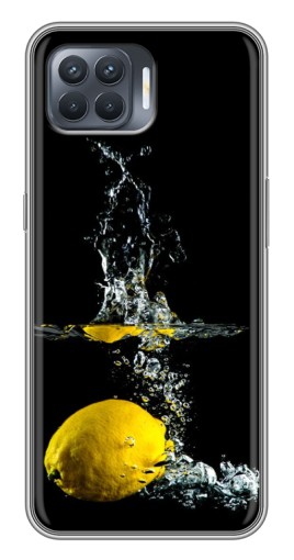 Чехол с картинкой "Мокрый Лимон" для OPPO Reno 4 Lite