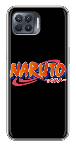 Чехол с принтом "Надпись Naruto" для OPPO Reno 4 Lite