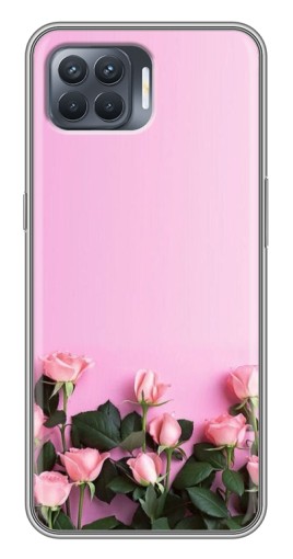 Чехол с картинкой "Нежные розы" для OPPO Reno 4 Lite
