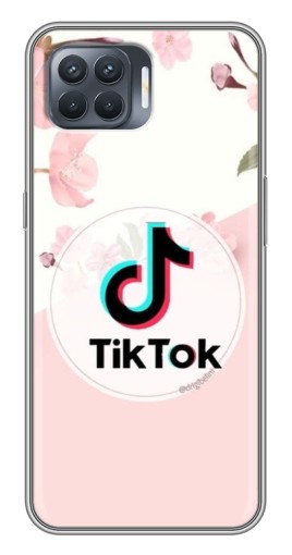 Чехол с печатью "Нежный принт" для OPPO Reno 4 Lite