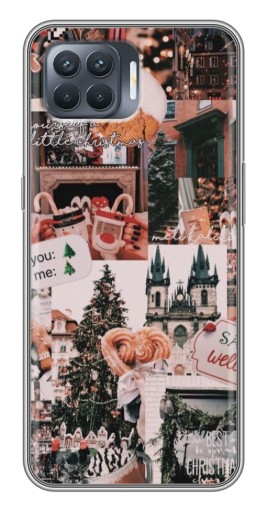 Чехол с печатью "Новогоднее настроение" для OPPO Reno 4 Lite