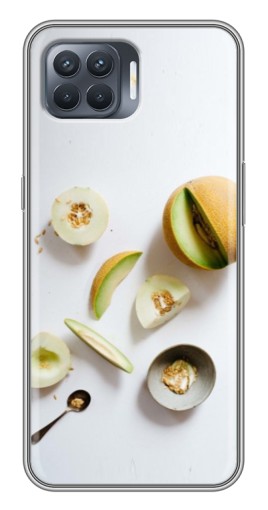 Чехол с печатью "Обед из дынь" для OPPO Reno 4 Lite
