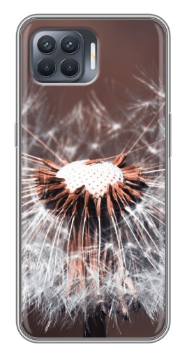 Чехол с печатью "Одуванчик вблизи" для OPPO Reno 4 Lite