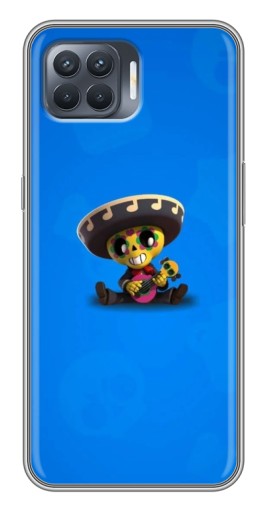 Чехол с принтом "Poco с гитарой" для OPPO Reno 4 Lite
