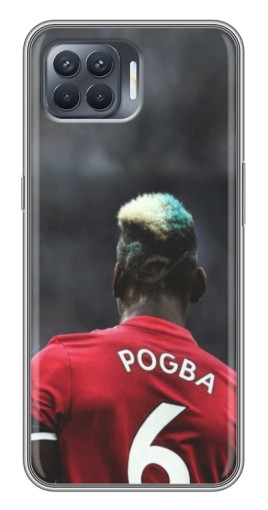 Силиконовый чехол с изображением "Pogba 6" для OPPO Reno 4 Lite