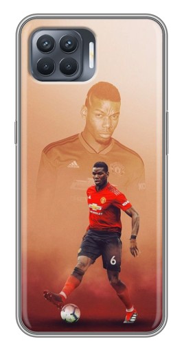 Чехол с картинкой "Pogba с Манчестера" для OPPO Reno 4 Lite