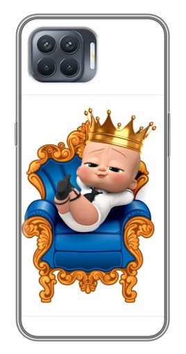 Чехол с печатью "Ребенок Король" для OPPO Reno 4 Lite
