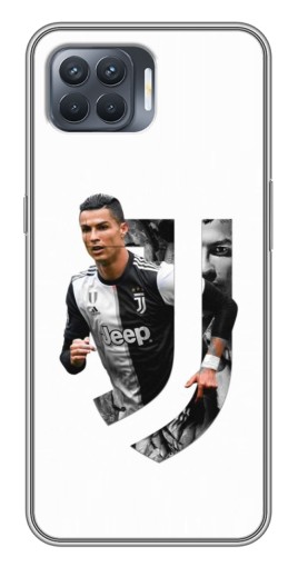 Чехол с картинкой "Роналду в Ювентусе" для OPPO Reno 4 Lite