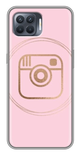 Чехол с картинкой "розовый инстаграм" для OPPO Reno 4 Lite