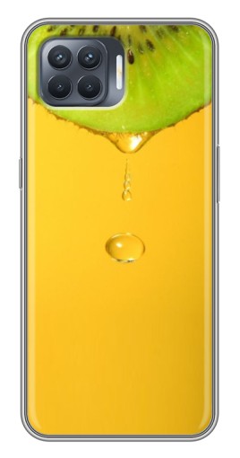 Силиконовый чехол с изображением "Сочный Kiwi" для OPPO Reno 4 Lite