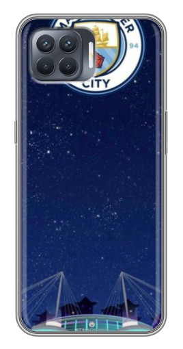 Силиконовый чехол с изображением "Стадион Ман Сити" для OPPO Reno 4 Lite