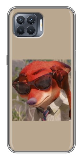 Чехол с принтом "Стильный Ник" для OPPO Reno 4 Lite
