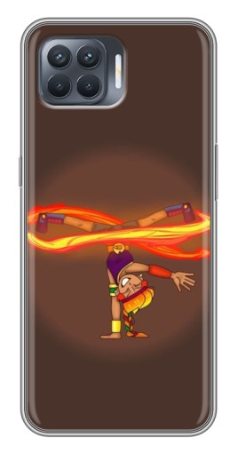 Силиконовый чехол с изображением "Танцующая Амбер" для OPPO Reno 4 Lite