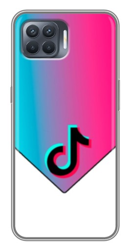 Чехол с печатью "Tiktok Logo" для OPPO Reno 4 Lite