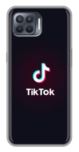 Чехол с принтом "TikTok темный" для OPPO Reno 4 Lite