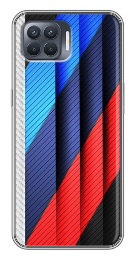 Чехол с принтом "Цвета лого БМВ" для OPPO Reno 4 Lite