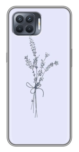 Чехол с картинкой "Веточки лаванды" для OPPO Reno 4 Lite