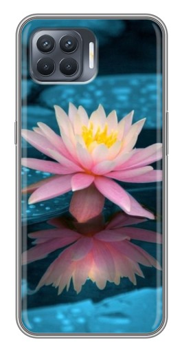 Чехол с принтом "Водяная лилия" для OPPO Reno 4 Lite