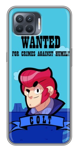 Чехол с принтом "WANTED COLT" для OPPO Reno 4 Lite