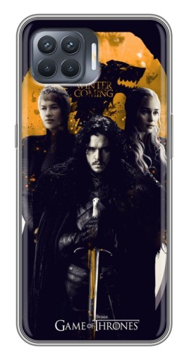 Чехол с печатью "Winter Coming" для OPPO Reno 4 Lite