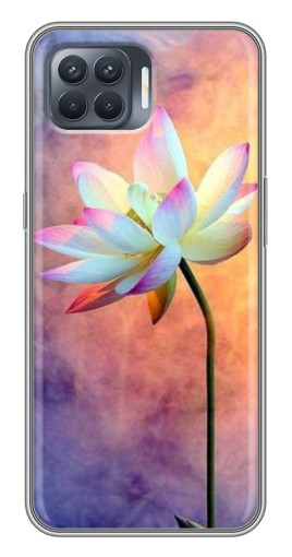 Силиконовый чехол с изображением "Яркая лилия " для OPPO Reno 4 Lite