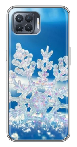 Чехол с картинкой "Яркая снежинка" для OPPO Reno 4 Lite