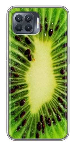 Силиконовый чехол с изображением "Яркий Киви" для OPPO Reno 4 Lite