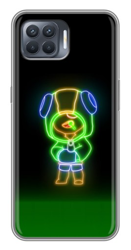Чехол с печатью "Яркий Леон" для OPPO Reno 4 Lite