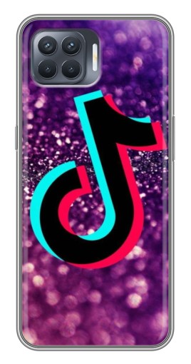 Чехол с принтом "Яркий ТикТок" для OPPO Reno 4 Lite