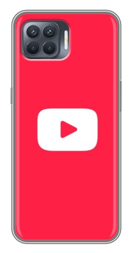 Чехол с картинкой "YouTube Кнопка" для OPPO Reno 4 Lite